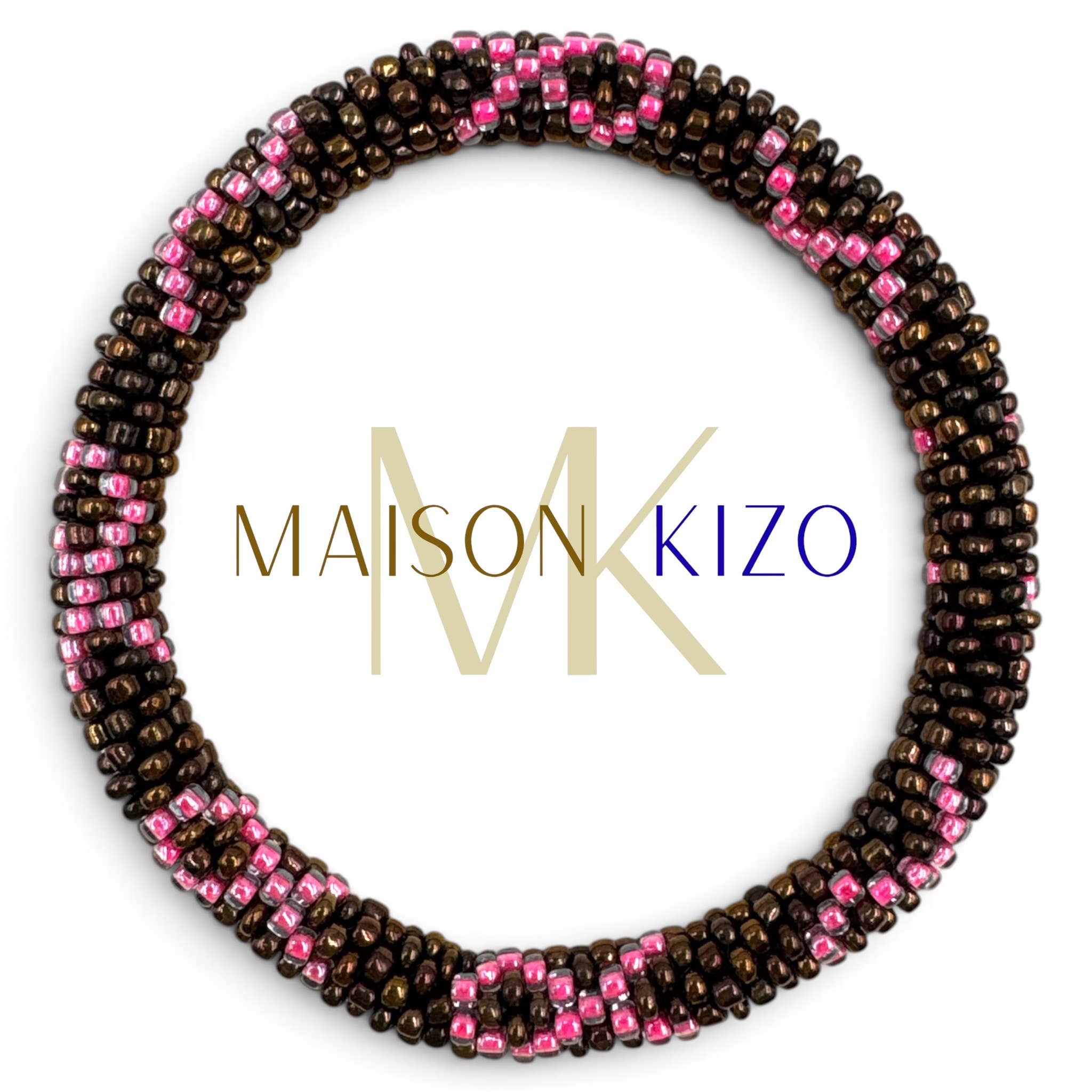Bracciale Ottobre Rosa Cioccolato - Edizione limitata