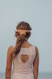 GRECH & CO Costume intero Sweetheart 1 pezzo | UPF + Riciclato - Prato al tramonto