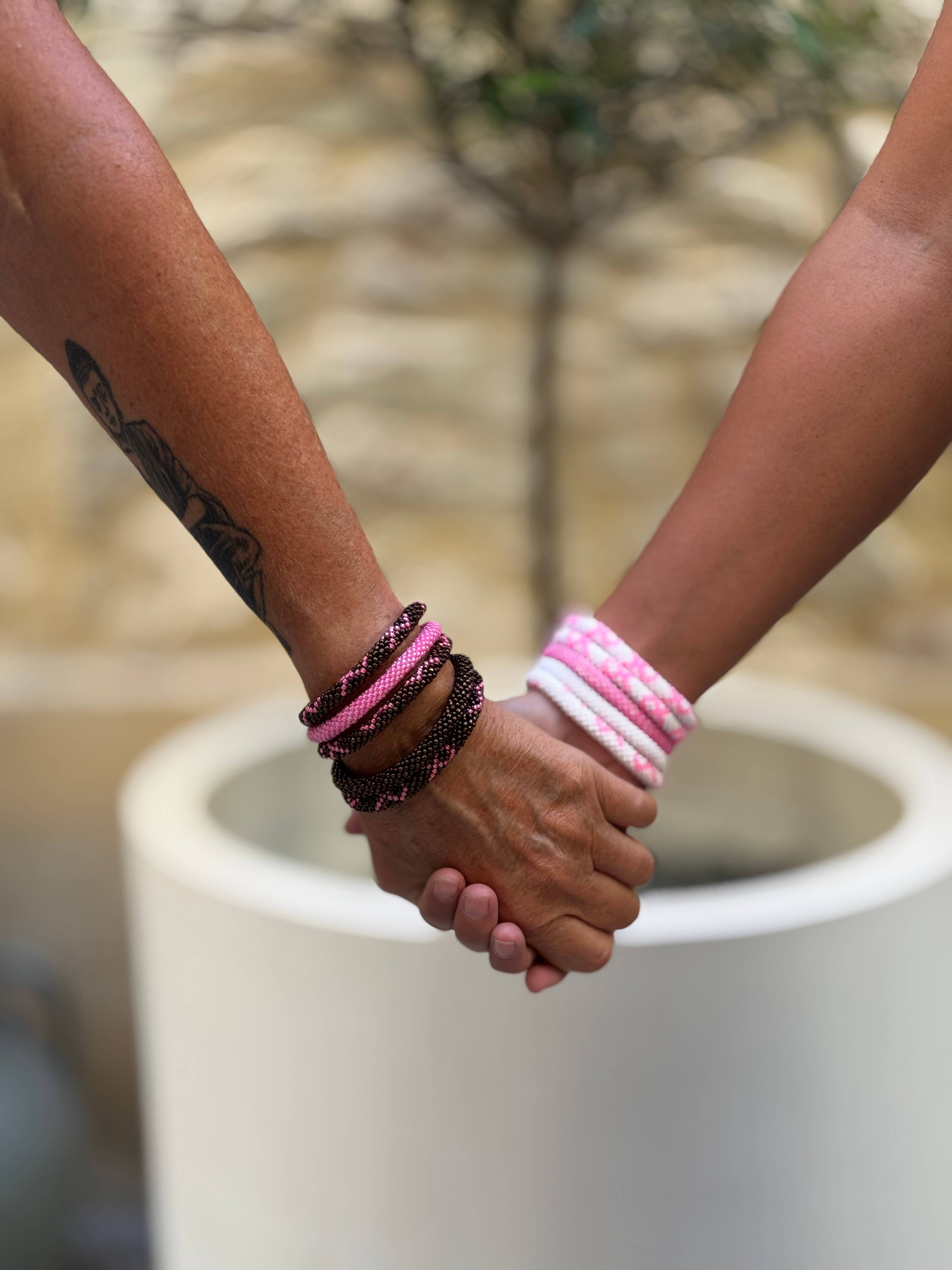 Bracciale Ottobre Rosa Blu - Edizione limitata