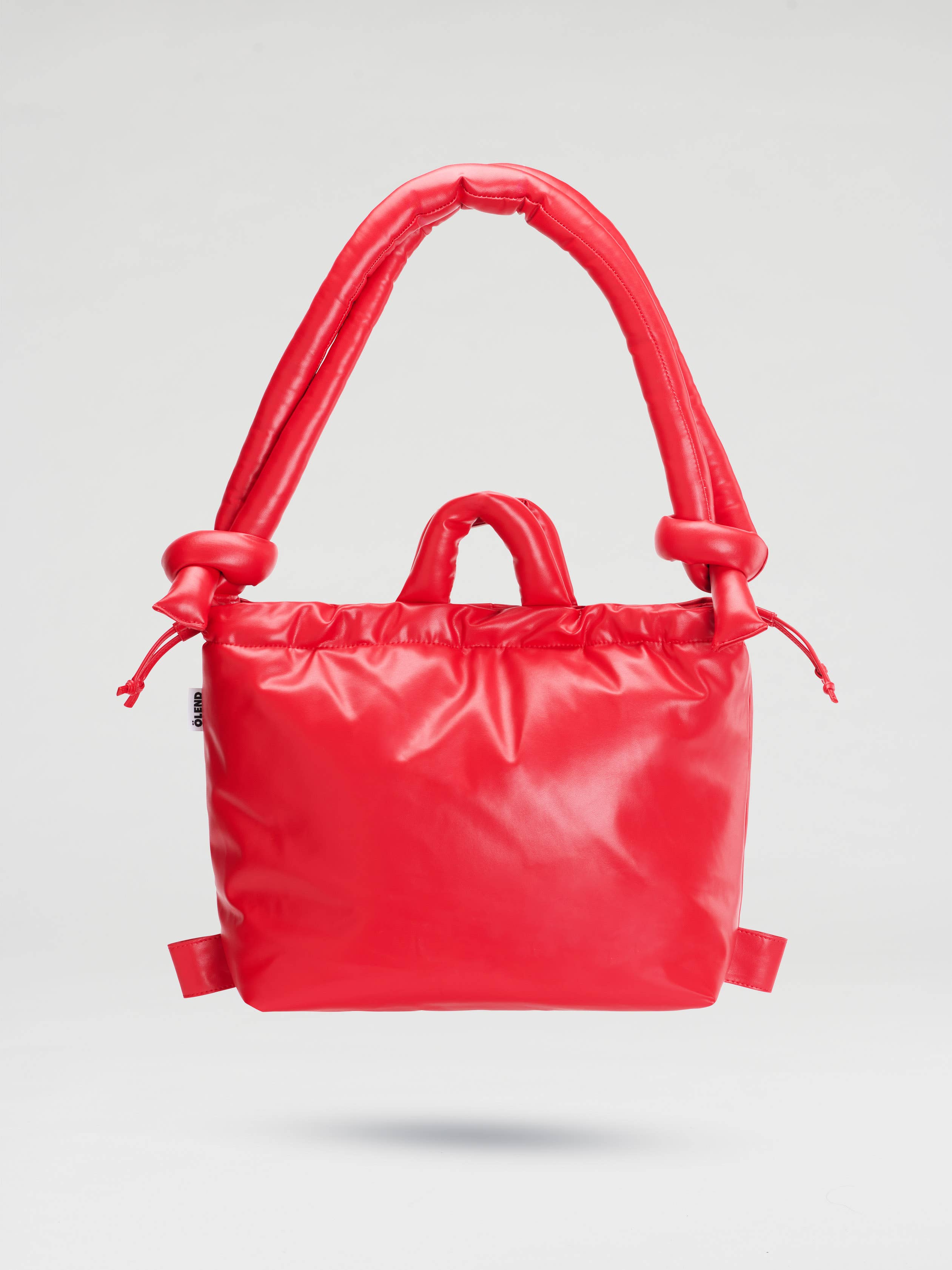 Ölend Backpacks Pelle vegana Ona: Rosso ciliegia