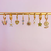 Rosies Orecchini aleida: Rainbow / Goud