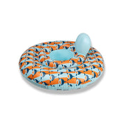 Swim Essentials Salvagente per Bambini - Arancione/Blu - Squalo Tropicale - 0/1 Anni