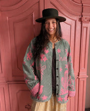 TOUT - Giacca Wild West rosa: Pantera