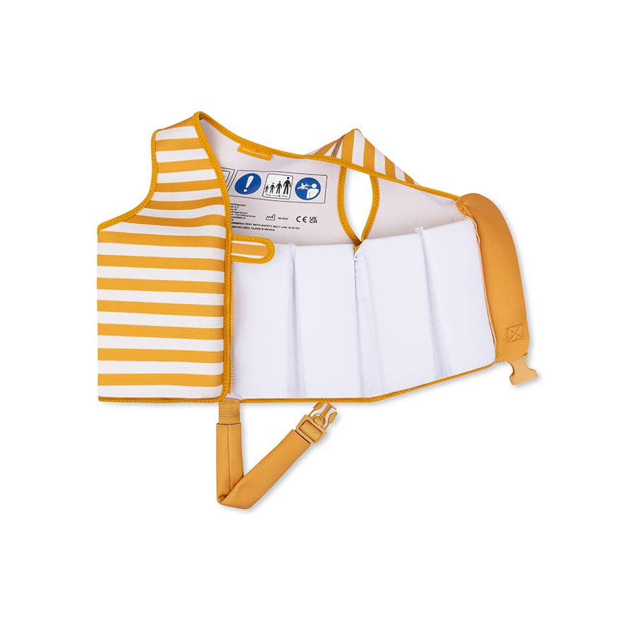 Swim Essentials Giubbotto da nuoto - Arancione/Bianco - Flow