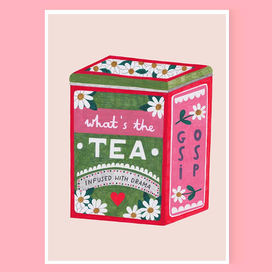 Daria Solak Illustrations Stampa WHAT'S THE TEA