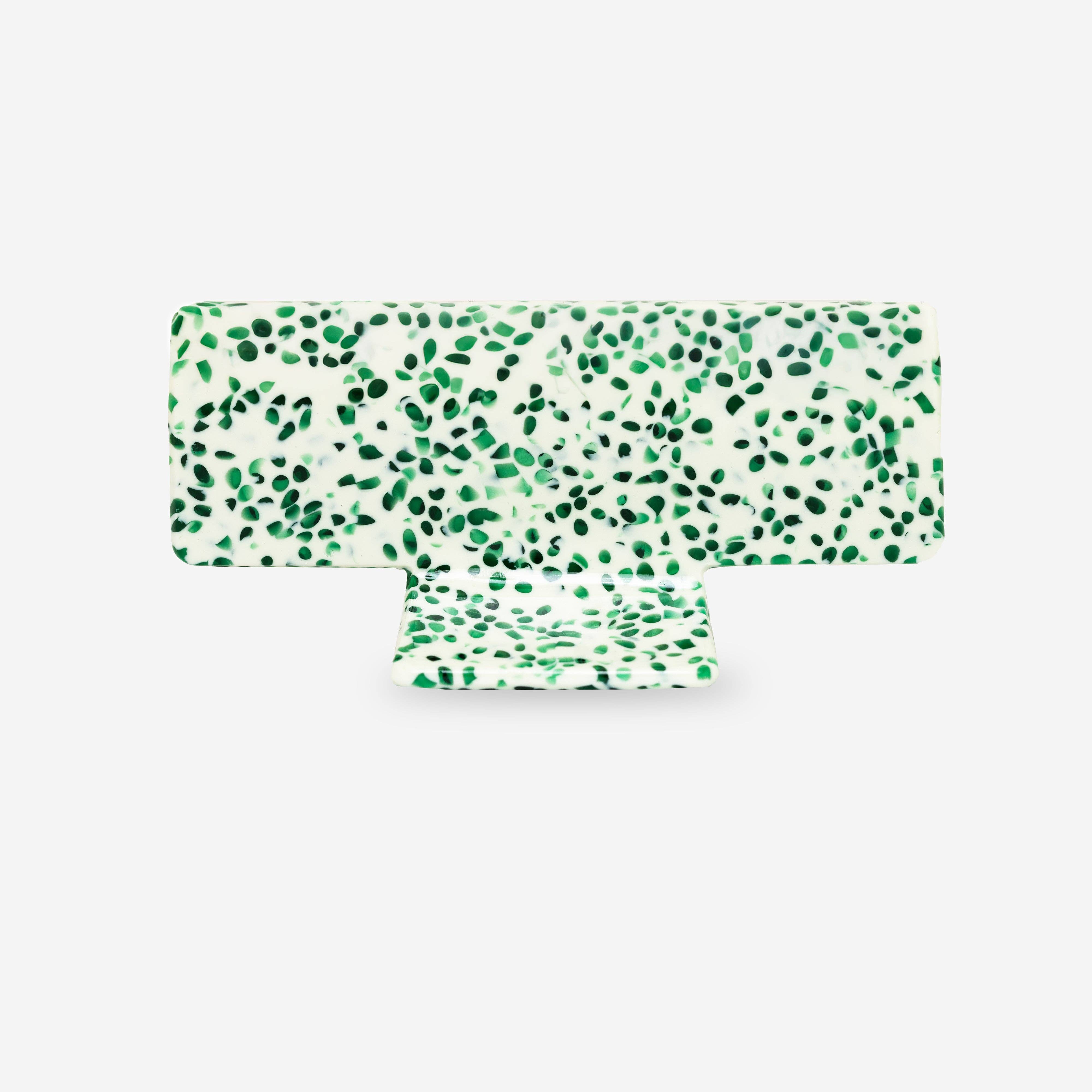 Sasstie Fermaglio per capelli - Verde oliva