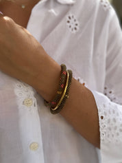 Bracciale nepalese Bronzo Maison Kizo