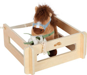 small foot Set da gioco cavallo con stalla e accessori nella borsa
