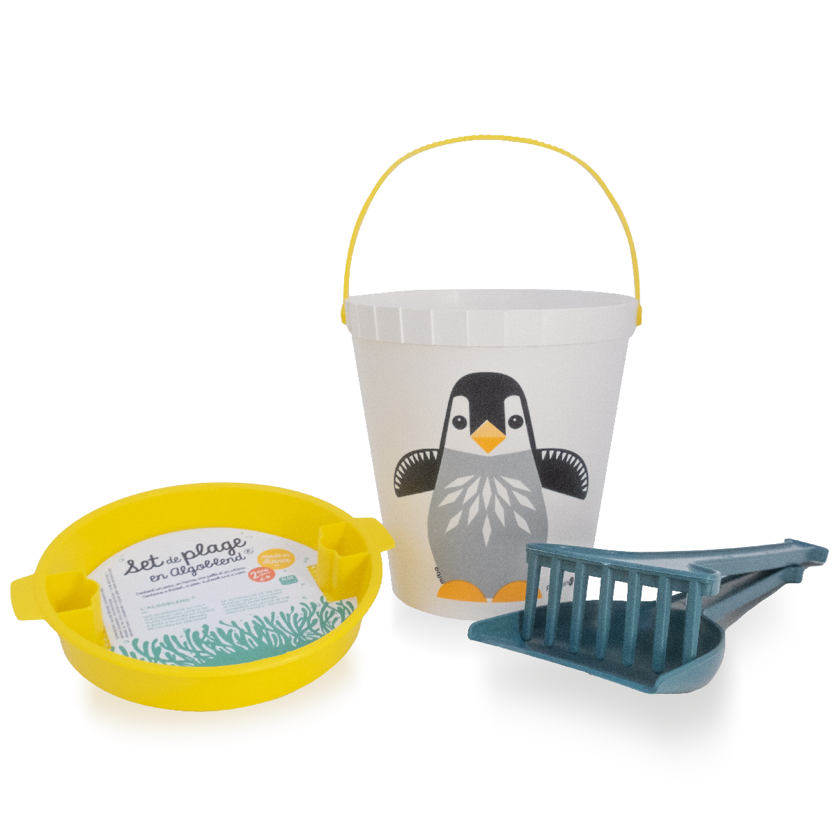 Coq En Pate Giocattolo da spiaggia ecologico per bambini, made in FR - Pinguino