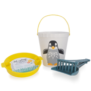 Coq En Pate Giocattolo da spiaggia ecologico per bambini, made in FR - Pinguino