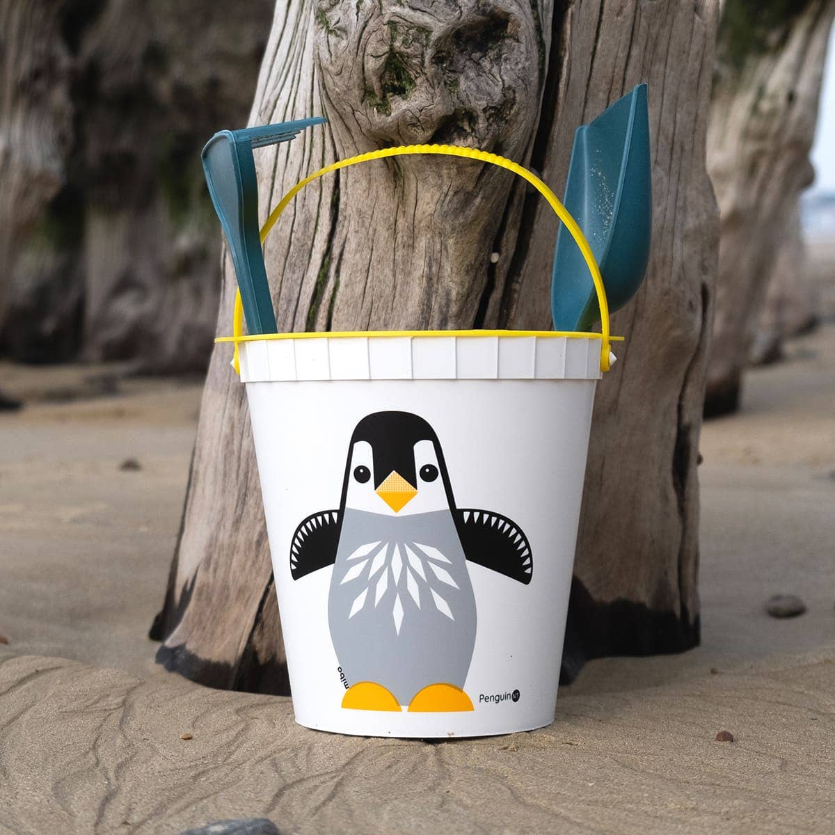 Coq En Pate Giocattolo da spiaggia ecologico per bambini, made in FR - Pinguino
