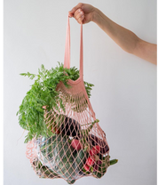 Filt1860 Rete per la spesa Rose Layette con manici lunghi