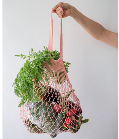 Filt1860 Rete per la spesa Rose Layette con manici lunghi