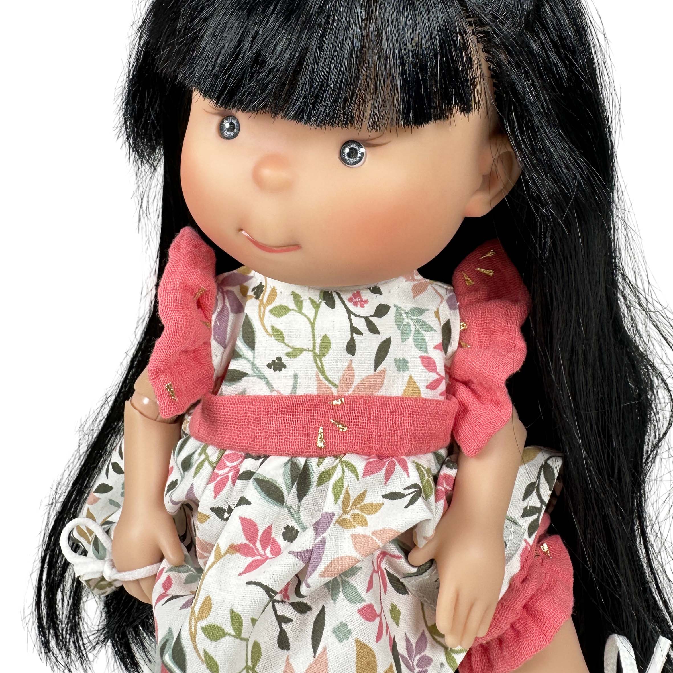 Nines Artesanals d'Onil Dolls BAMBOLA PIPPA PET CORALLO: ARTICOLATO