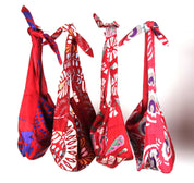 Les Belles Vagabondes Borsa Bobby in Seta Marushka Rosa