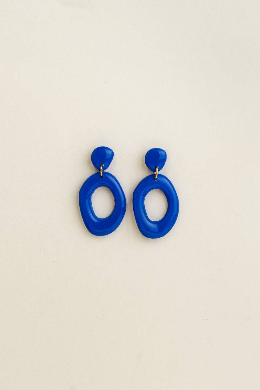 Van Schaaijk Studio Orecchini Elin - Cobalt