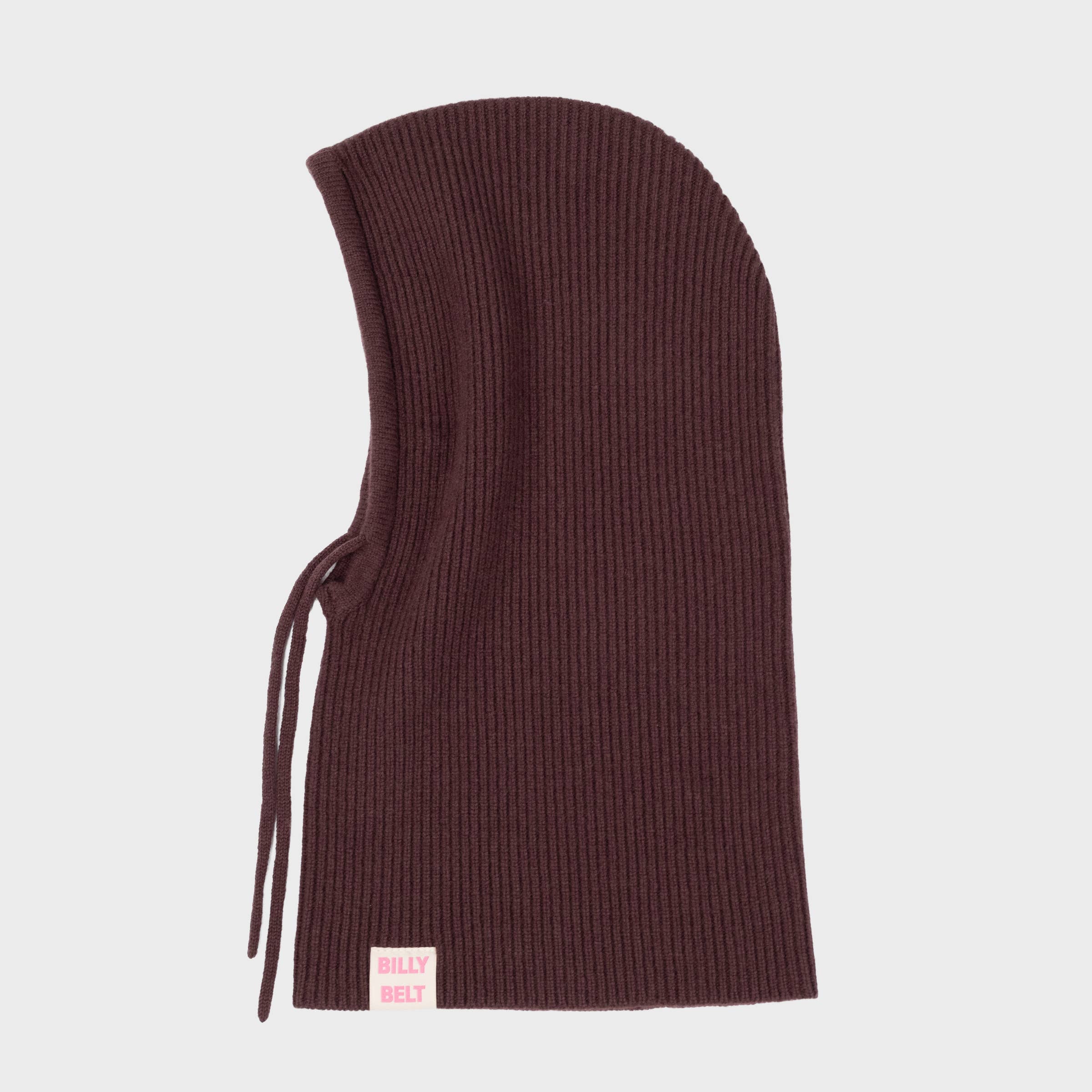 BILLYBELT Passamontagna in 100% lana - Marrone: Taille unique