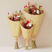 Wildflowers by Floriette Fiori Secchi - Bouquet da campo - Fascino Rosso: Piccolo