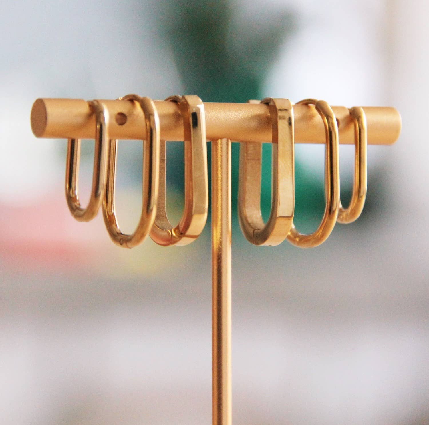 Bazou Creoli ovale in acciaio inossidabile 21 mm «basic» - oro