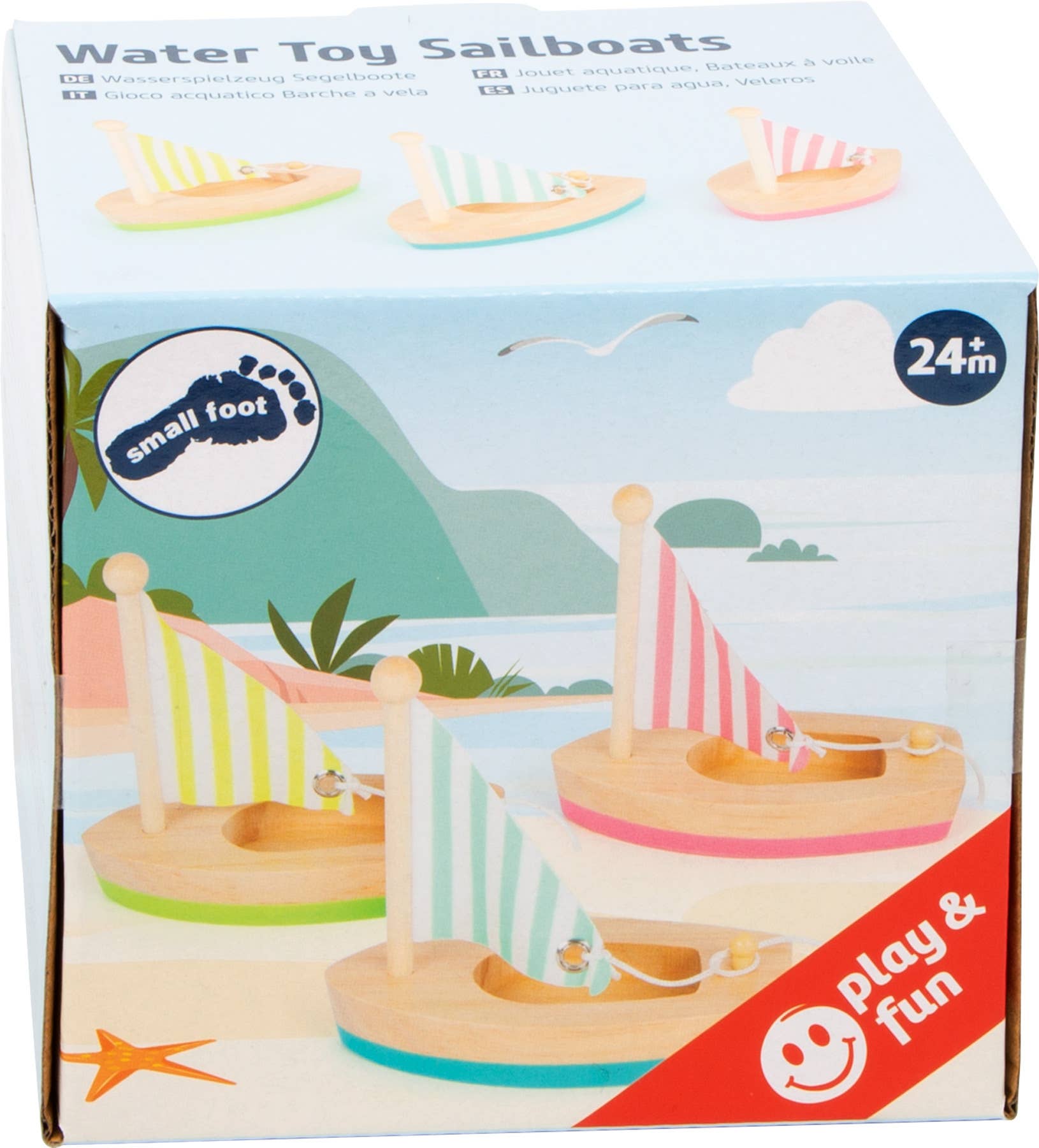 Small foot Gioco acquatico Barche a vela