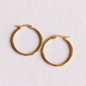 Bazou Creoli in acciaio inossidabile 30 mm «Basic» - Oro