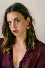 Van Schaaijk Studio Orecchini Nina - Tramonto