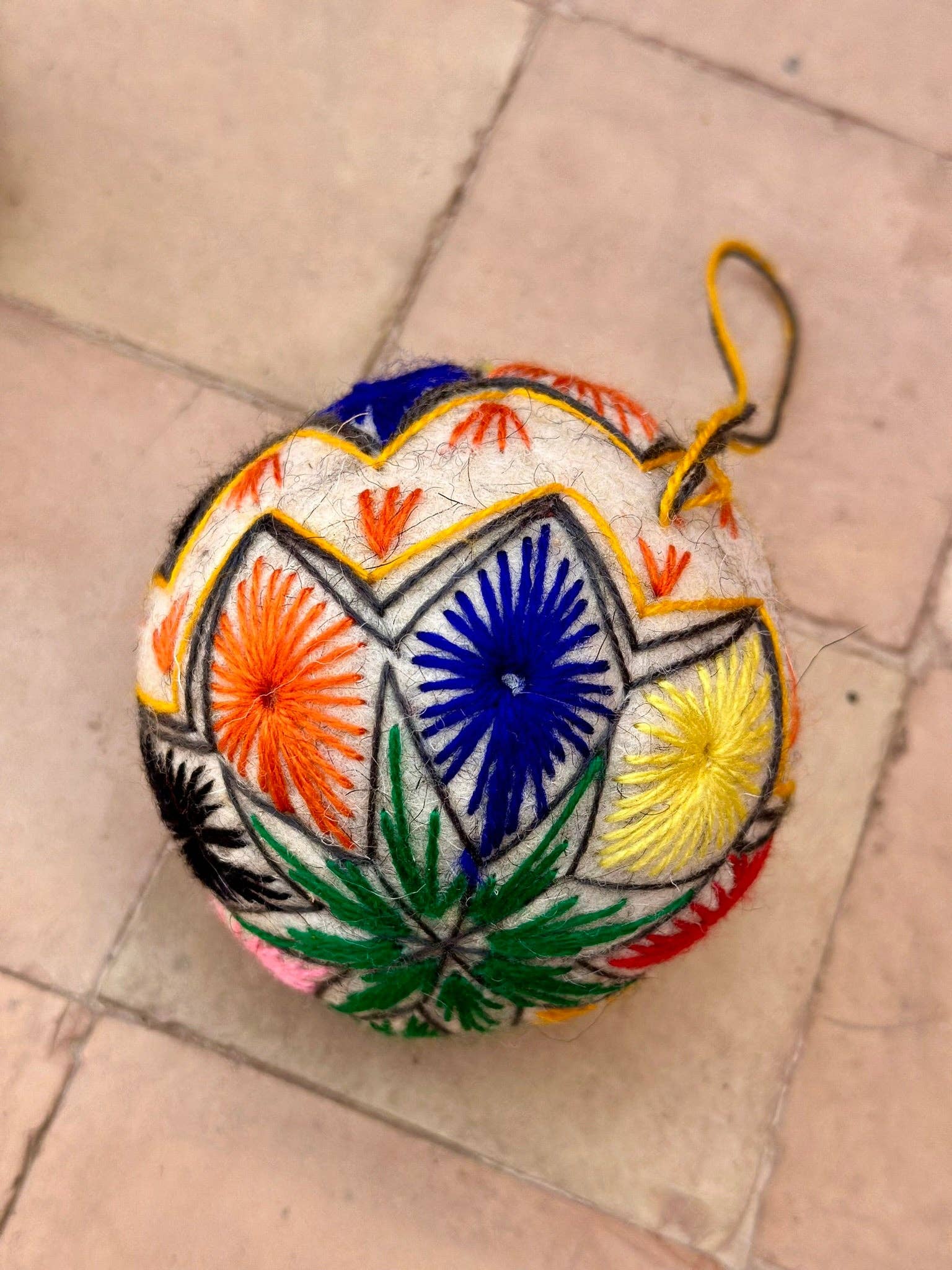 SOUK in the CITY Ornamenti natalizi in feltro fatti a mano DLX