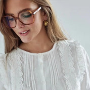 Bonheur du Jour Blusa donna Isla - Bianco