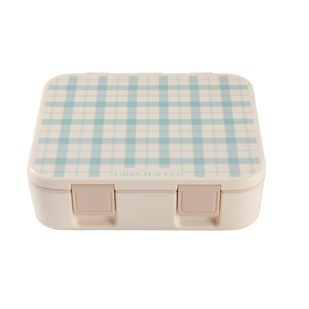 GRECH & CO Lunchbox a 3 Scomparti a Prova di Perdite | Lille Cottage Club: Prato al tramonto