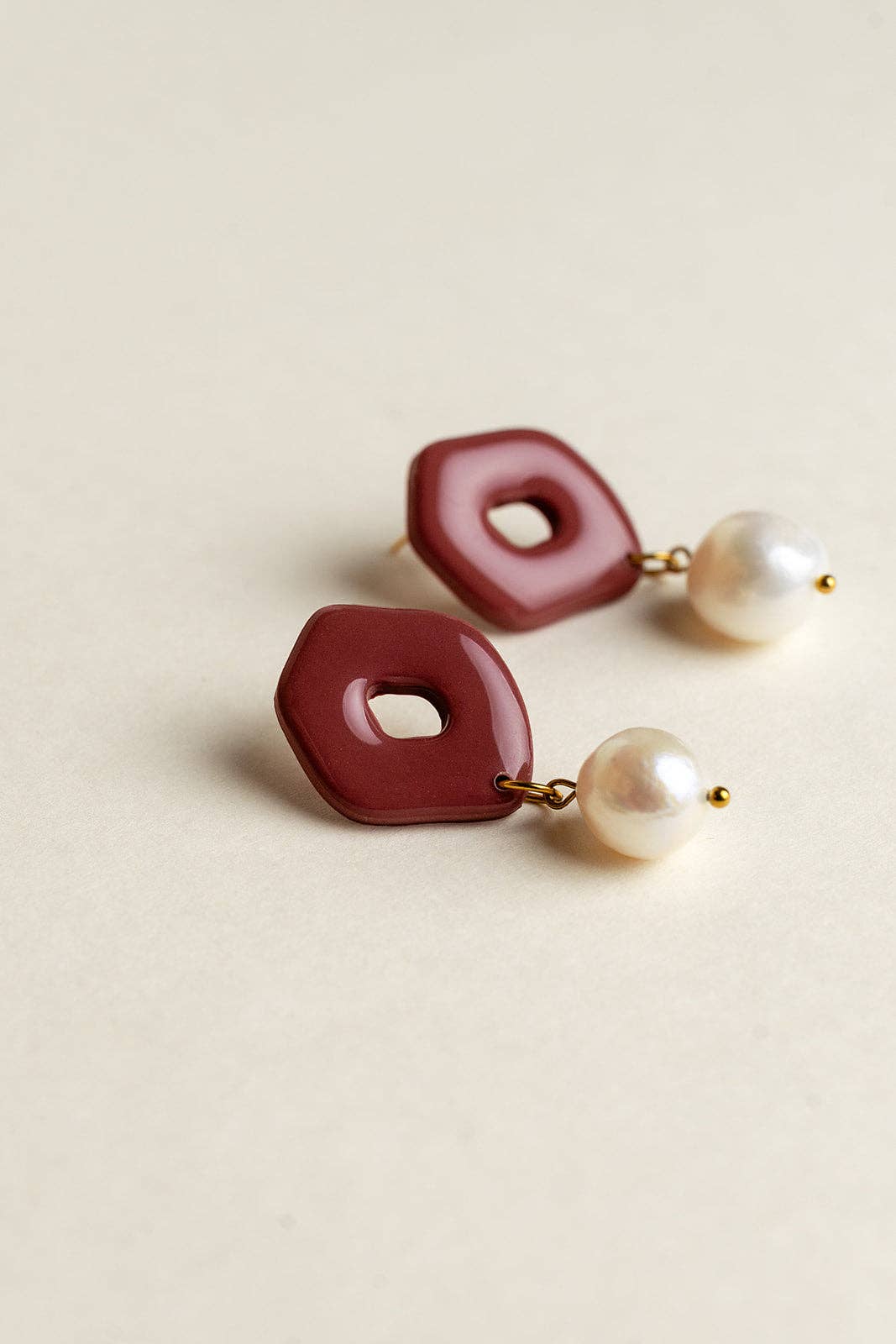 Van Schaaijk Studio Orecchini Juul - Malva