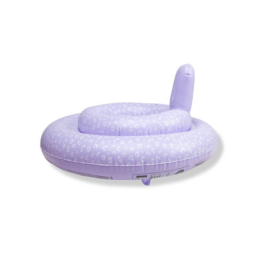 Swim Essentials Salvagente per Bambini - Lila - Leopardo - 0/1 Anni