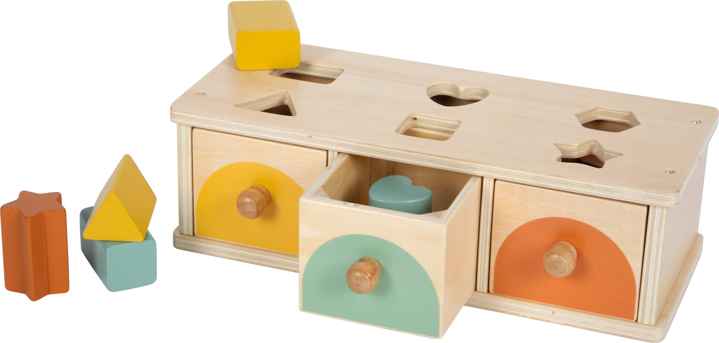 Small foot Gioco di smistamento Montessori FSC 100% | Giochi a incastro | Legno