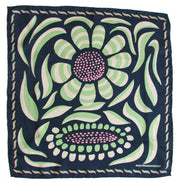 Les Belles Vagabondes Foulard Mini Non Ti Scordar di Me Marine Navy