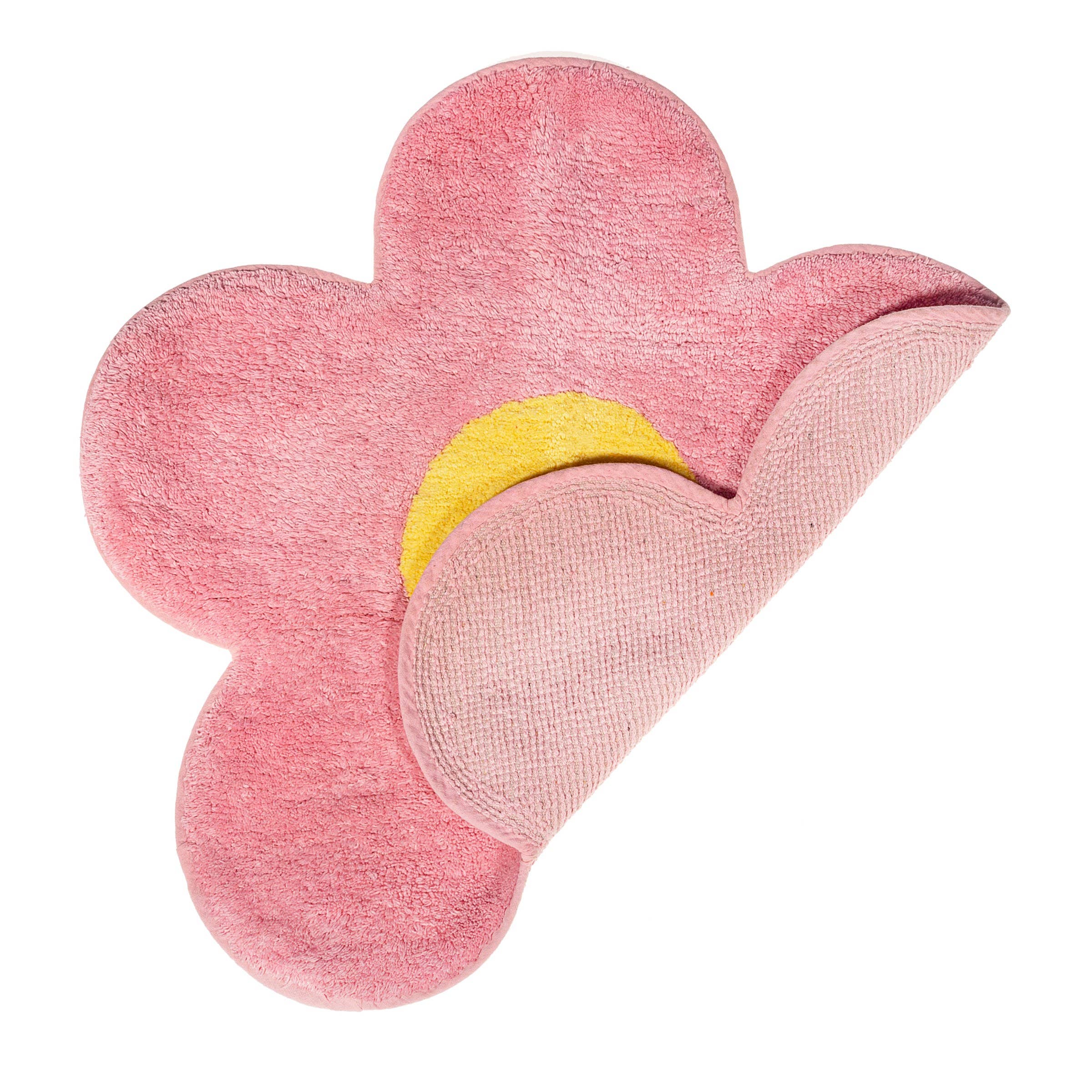Sass & Belle Europe Tappetino da bagno a forma di fiore