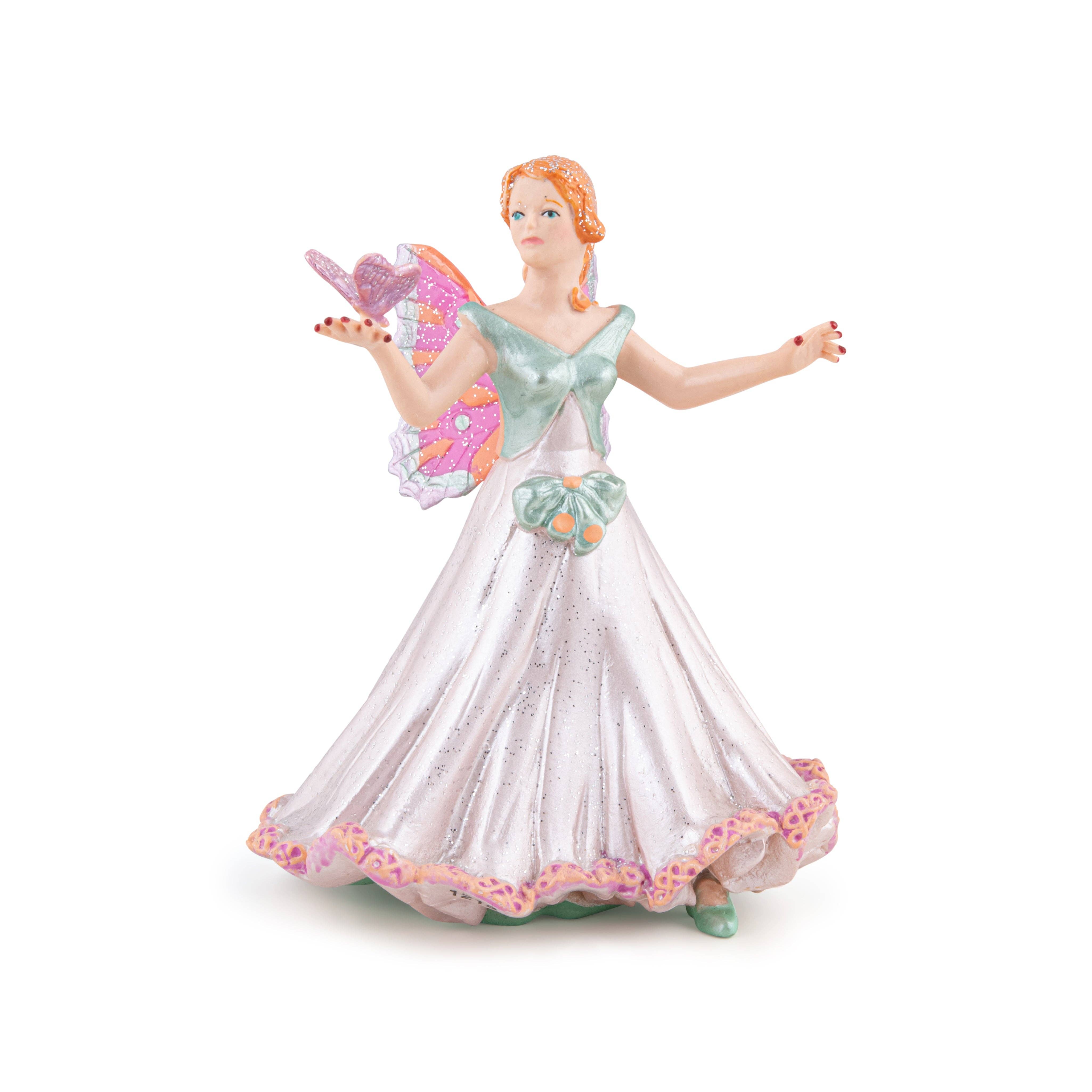 Papo Statuina elfa farfalla rosa