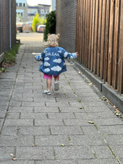 ToutVintage Giacca ricamata in cotone nuvola BAMBINI