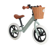 Play and Store Bicicletta senza pedali verde Play and Store per equilibrio