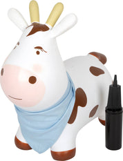 Small foot Mucca saltellante | Giocattolo da salto | Plastica