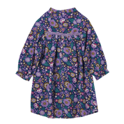 Bonheur du Jour Abito donna stampato fiori indaco