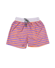 PAPER BOAT Pantaloncini da bagno classici a righe lavanda
