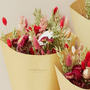 Wildflowers by Floriette Fiori Secchi - Bouquet da campo - Fascino Rosso: Piccolo