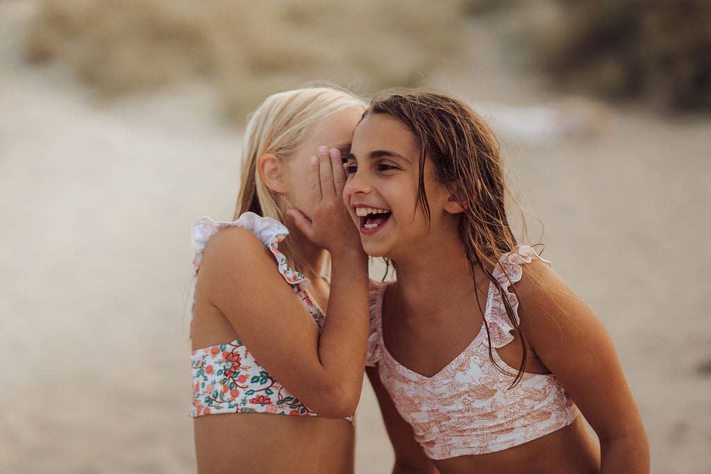 GRECH & CO Bikini a due pezzi con volant | UPF + riciclato - In Fiore