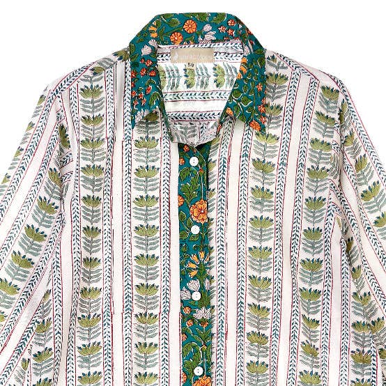 ABRACOLORS Abito camicia bianco