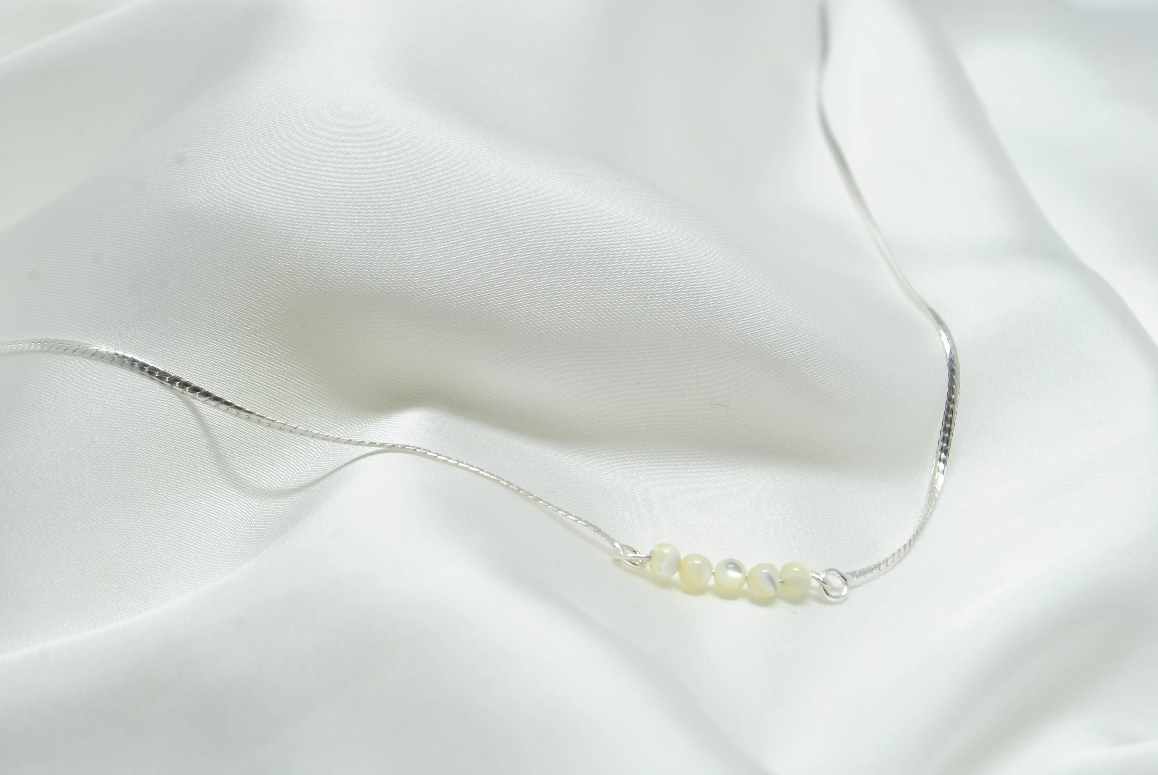 Iroquoise Collana in madreperla e argento 925