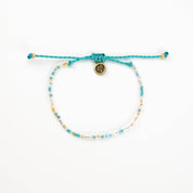Pineapple Island Cavigliera con perline Alila Dainty: Arancia