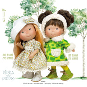 Nines Artesanals d'Onil Dolls BAMBOLA PIPPA BLOSSOM: ARTICOLATO