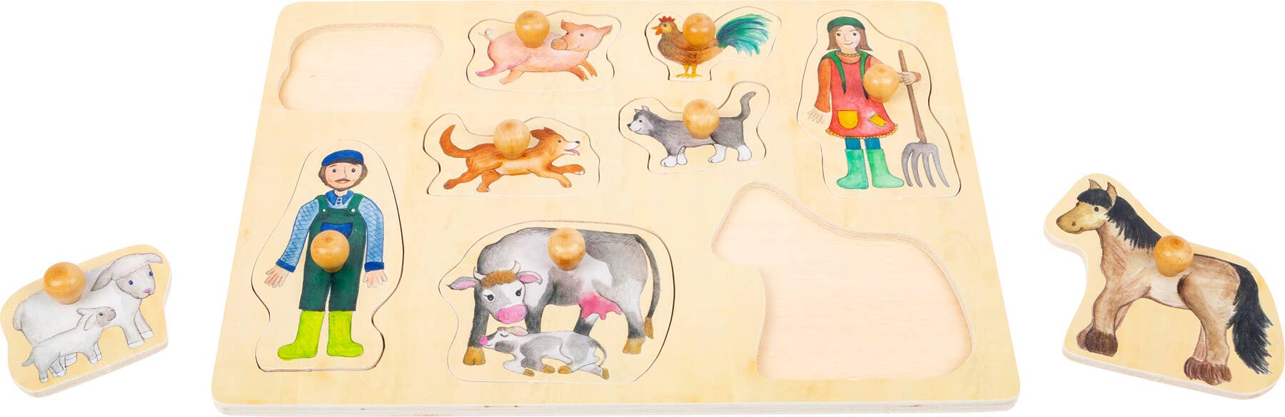 Small foot Puzzle Fattoria e vita di campagna