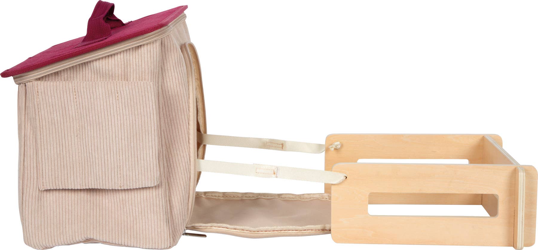 small foot Set da gioco cavallo con stalla e accessori nella borsa