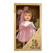 Nines Artesanals d'Onil Dolls BAMBOLA SUSETTE ROSA: CUSTODIA