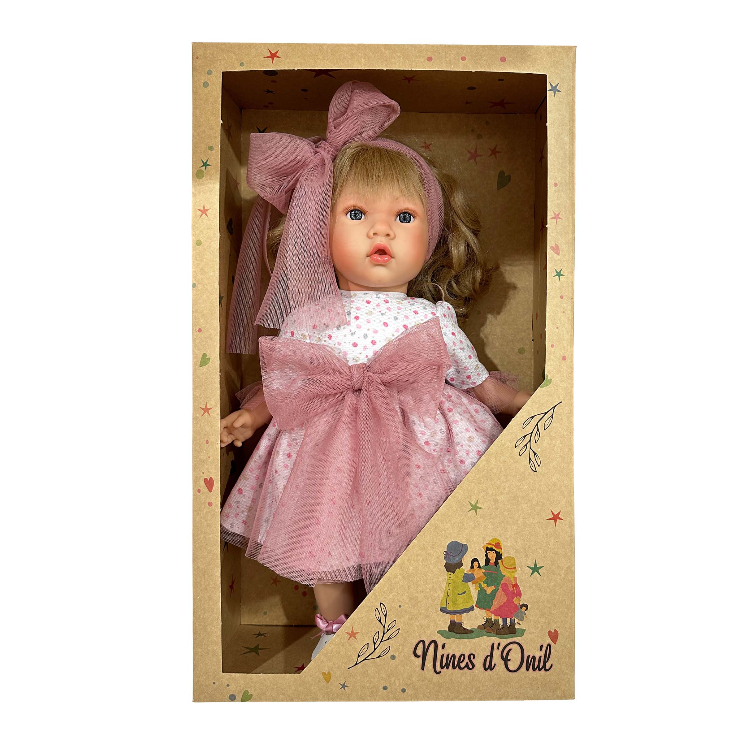Nines Artesanals d'Onil Dolls BAMBOLA SUSETTE ROSA: CUSTODIA